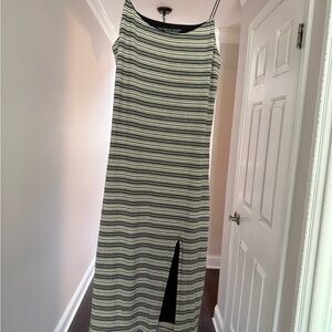 Victoria's Secret Black and White Striped dress